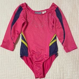 Freestyle by Danskin girls gymnastics leotard